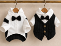 Tuxedo Vest — Black