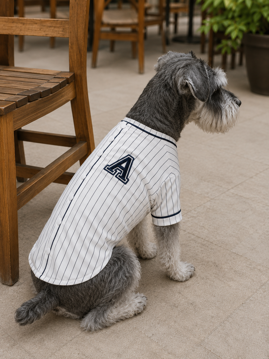 Pinstripe Baseball Shirt